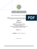 Normas Ecuatorianas de Auditoria Gubernamental