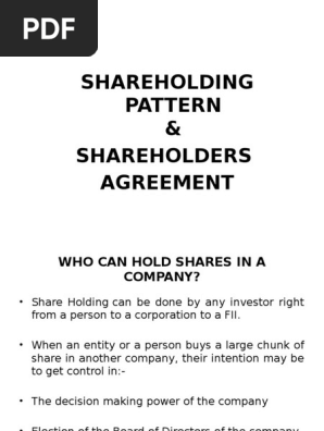 Shareholders Agreement
