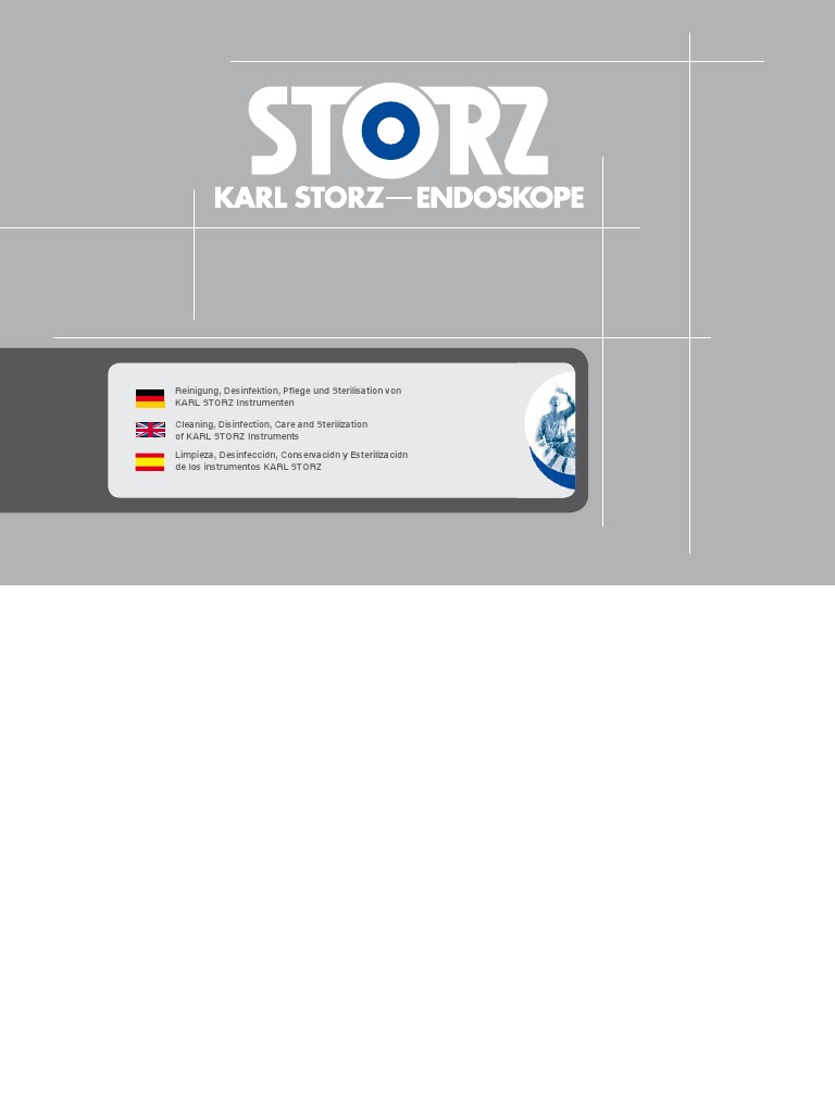Storz Cleaning And Care Of Instruments User Manual En De Es