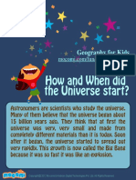 How and When Did The Universe Start? - Mocomi Kids