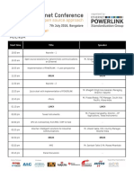 RTEC Agenda