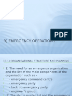 9 - Emergency Operations