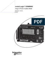 PowerLogic ION 8800 Installation Guide 052007