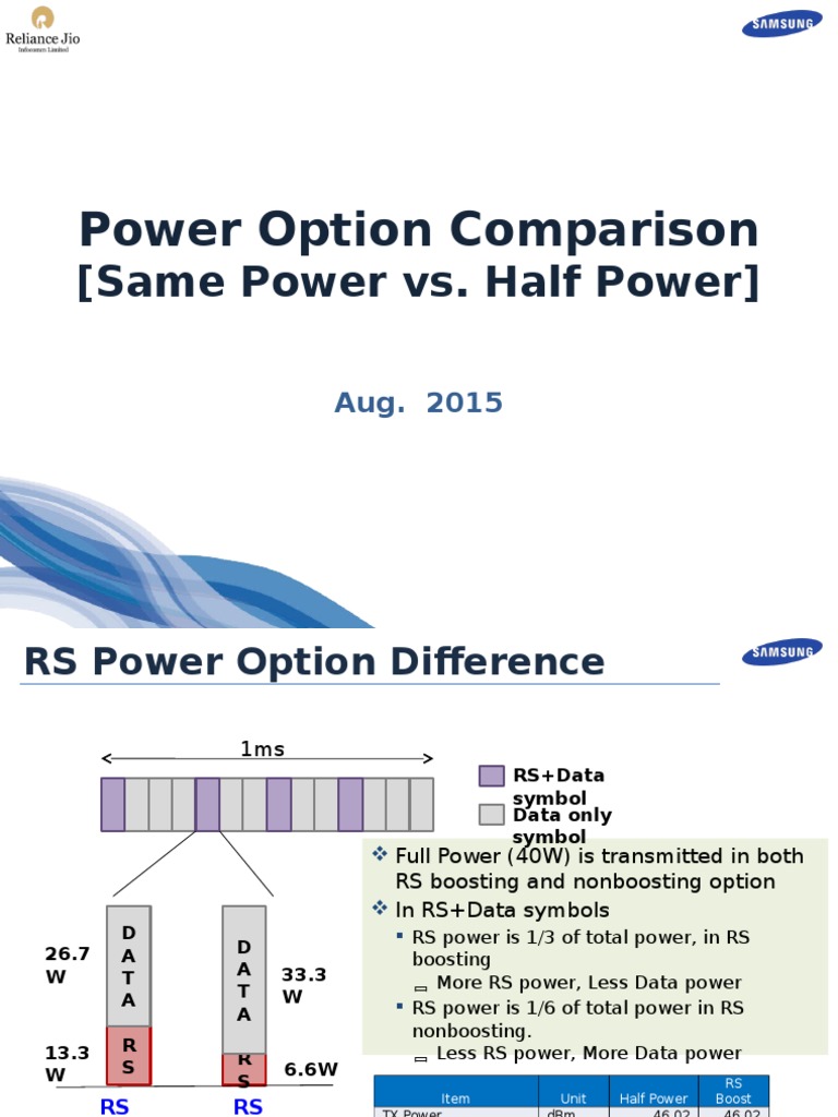 8 - Power Option Comparison | PDF | Science & Mathematics | Technology ...