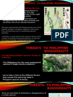 Threats To Philippine Biodiversity