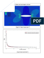 Question 01: Elastic and Crack Length A 0.2mm: Fig. 1.2: Mises and S22 Plot