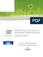 H2020 Agriculture Catalog