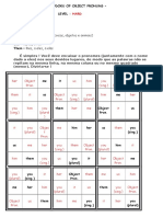 Solução Do Sudoku de Object Pronouns