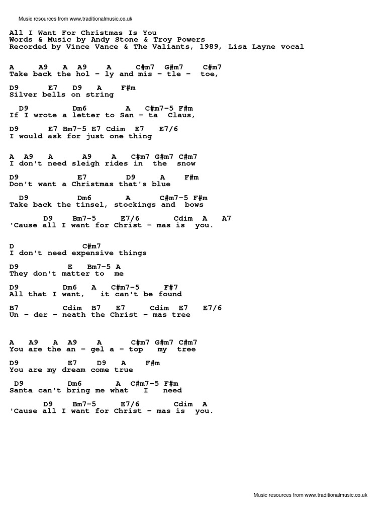 all i want for christmas is you-vince vance and the valiants 1989