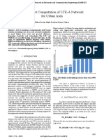 Paper-1-Throughput Computation of LTE-A Network For Urban Area