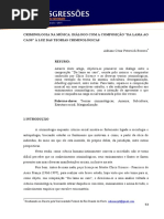 Criminologia Na Musica