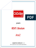 Revit Structure Video Cadclip Training Outline
