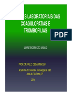 Coagulopatias e Trombofilias