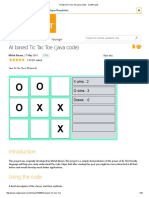 AI Based Tic Tac Toe (Java Code) - CodeProject