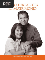 Guia Al Instructor Como Fortalecer El Matrimonio