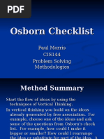 Osborn Checklist