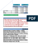 List Isi HDD 26062016