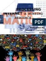 Data Processing A Nursing Resource