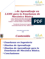 Aprendizaje en LAMS para La