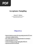 Download Acceptance Sampling  by AhmedShaban SN31754345 doc pdf