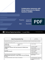 Collaborative Autonomy With Group Autonomy For Mobile Systems (GAMS)