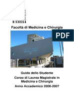 Facoltà Di Medicina e Chirurgia2006-2007