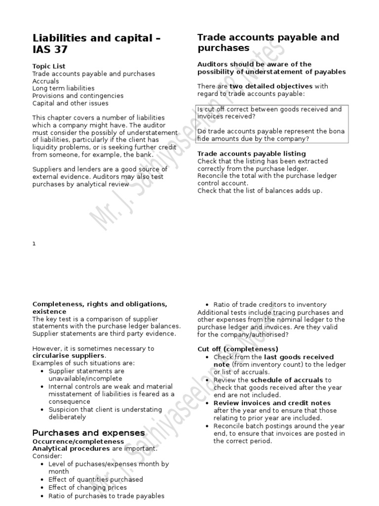 Going concern examples picture