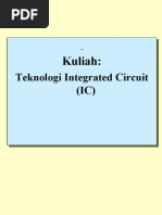 Download Teknologi Integrated Circuit IC by evhyajah SN31755242 doc pdf