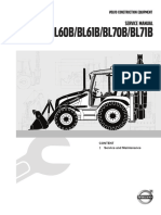 Service Manual Backhoe Loader B-Series, 1 Service and Maintenance