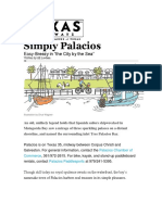 Simply Palacios Arcle Texs Highwayss 2016