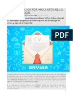 Metodo de Enviar Cv