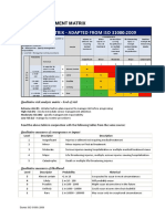 Risk Assessment Matrix (ISO) - 3