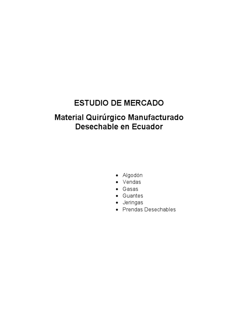 Jeringuillas – Suministros y Distribuciones Iván Quintanilla