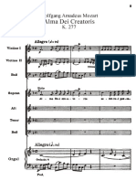 Alma Dei Criatoris de Mozart PDF