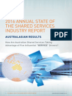 2016 Annual State of The Shared Services Industry Report - Australian Result PDF