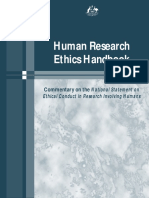 Human Research Hand Book