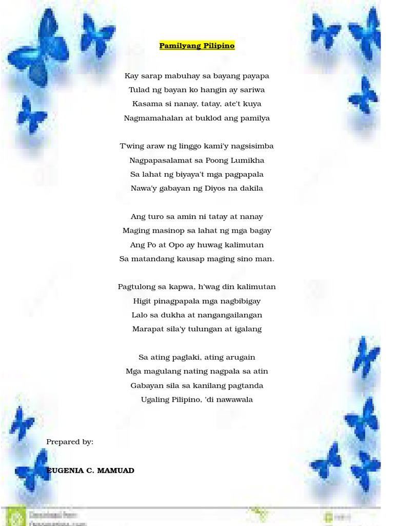 Bayanihan By Sarah Geronimo Lyrics