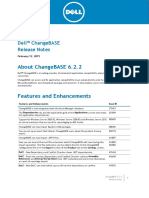 Changebase 6.2.2 Releasenotes