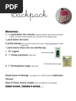 Download Backpack Tutorial 1 by thatcraftymrsv SN31757354 doc pdf