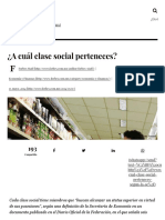 ¿A Cuál Clase Social Perteneces - Forbes México PDF