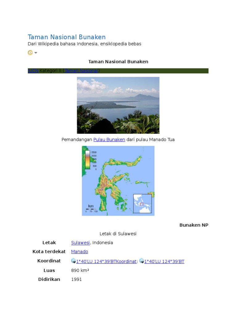 Taman Nasional Bunaken
