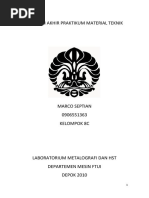 Download Laporan Akhir Metalografi by Marco Septian SN31757809 doc pdf