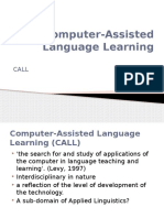 Computer-Assisted Language Learning