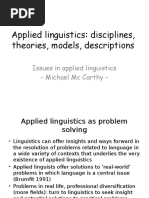 Applied Linguistics