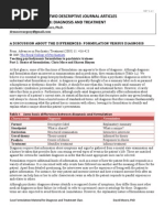 C7458. The discussion and structure of psychological assessment and case formulation