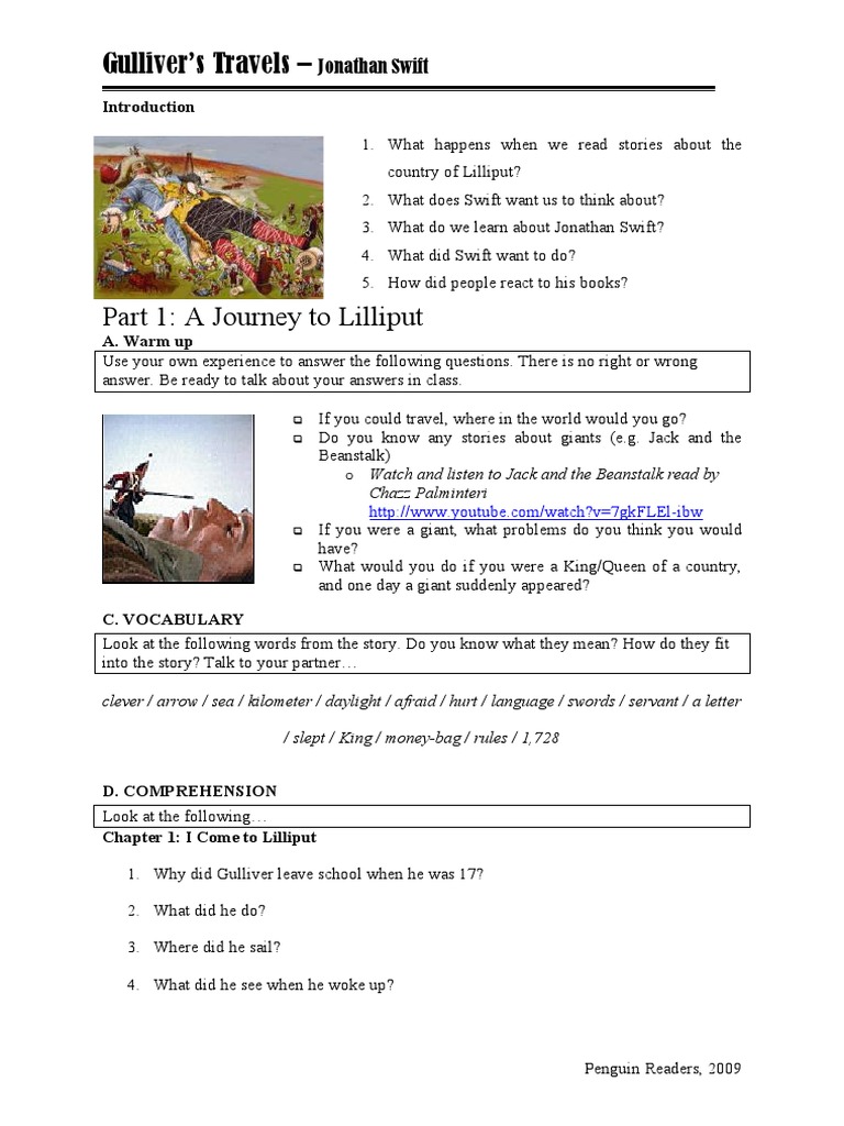 Gullivers Travels Gulliver's Travels