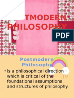 Postmodern Philosophy