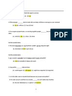 Grammar Questions PDF