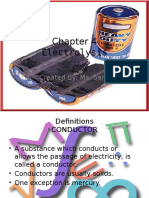 Electrolysis: Created By: Ms. Sana