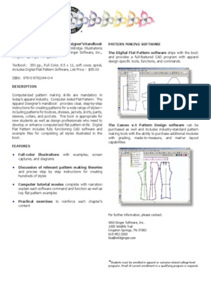 Patternmaking: A Comprehensive Reference for Fashion Design (Spiral)